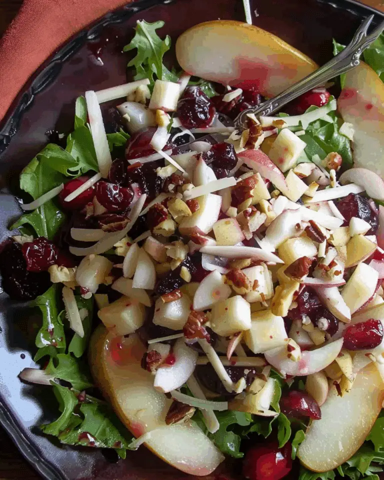 Cranberry Pear Salad