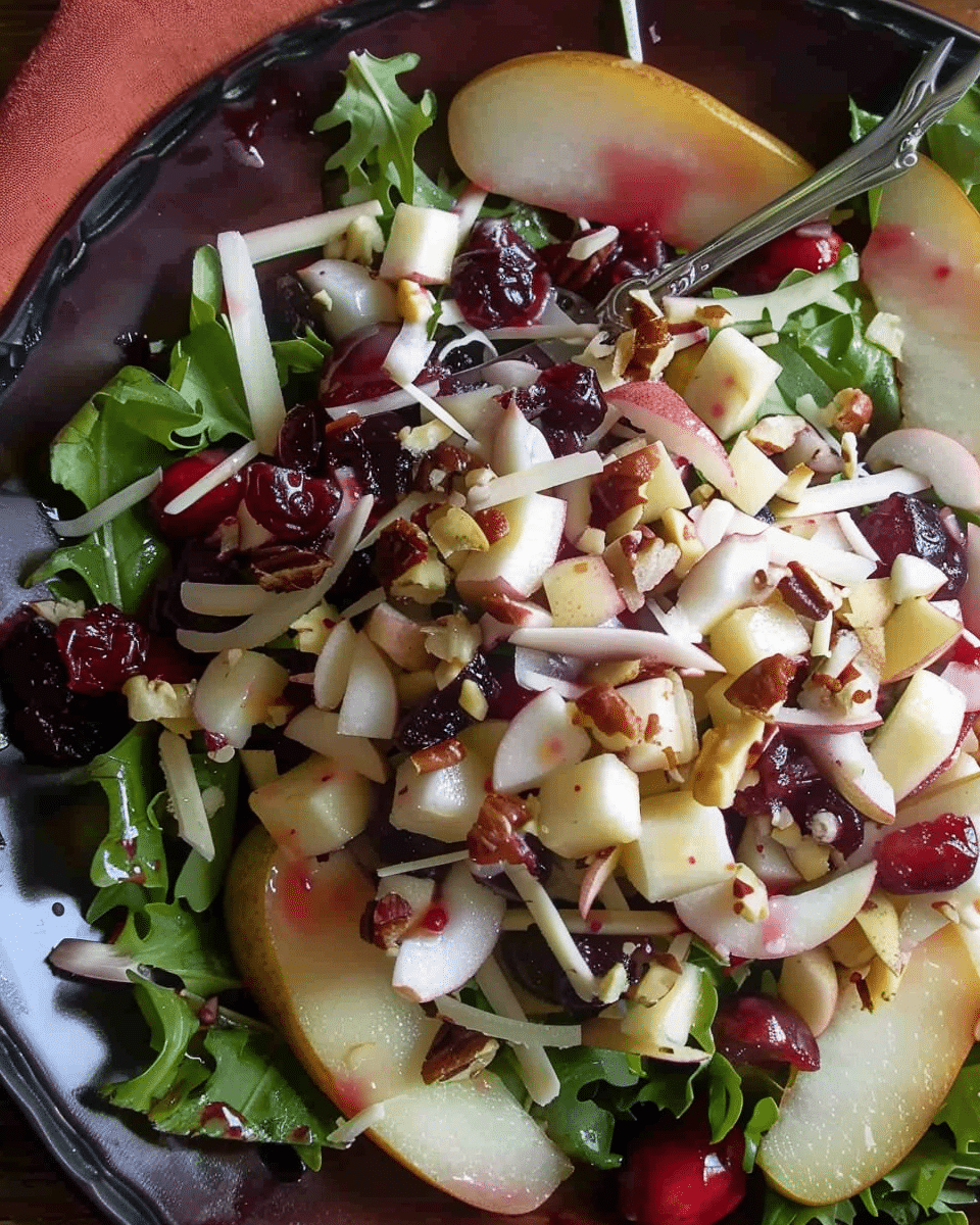 Cranberry Pear Salad