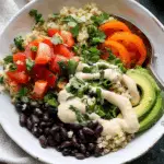 Black Bean-Quinoa Buddha Bowl