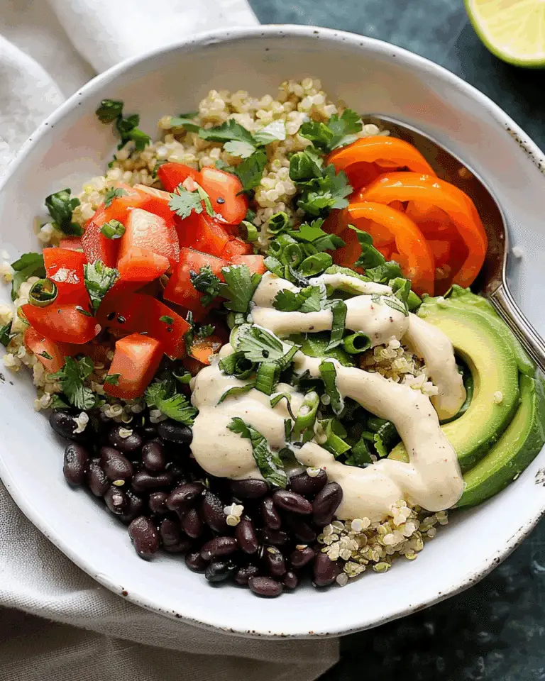 Black Bean-Quinoa Buddha Bowl
