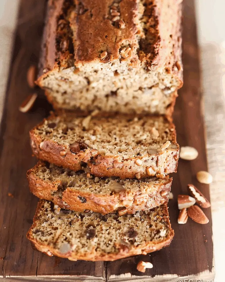 Nutty Banana Bread