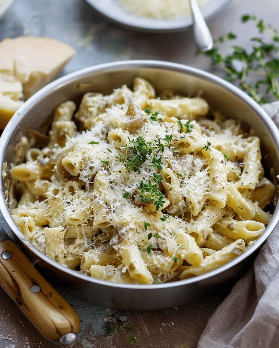 One Pot French Onion Pasta