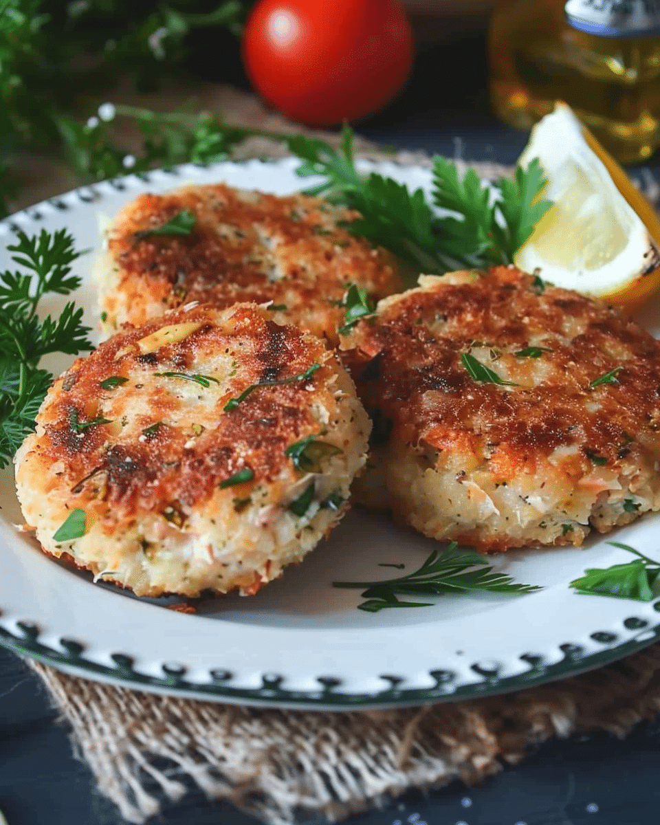 Potato & Salmon Fish Cakes