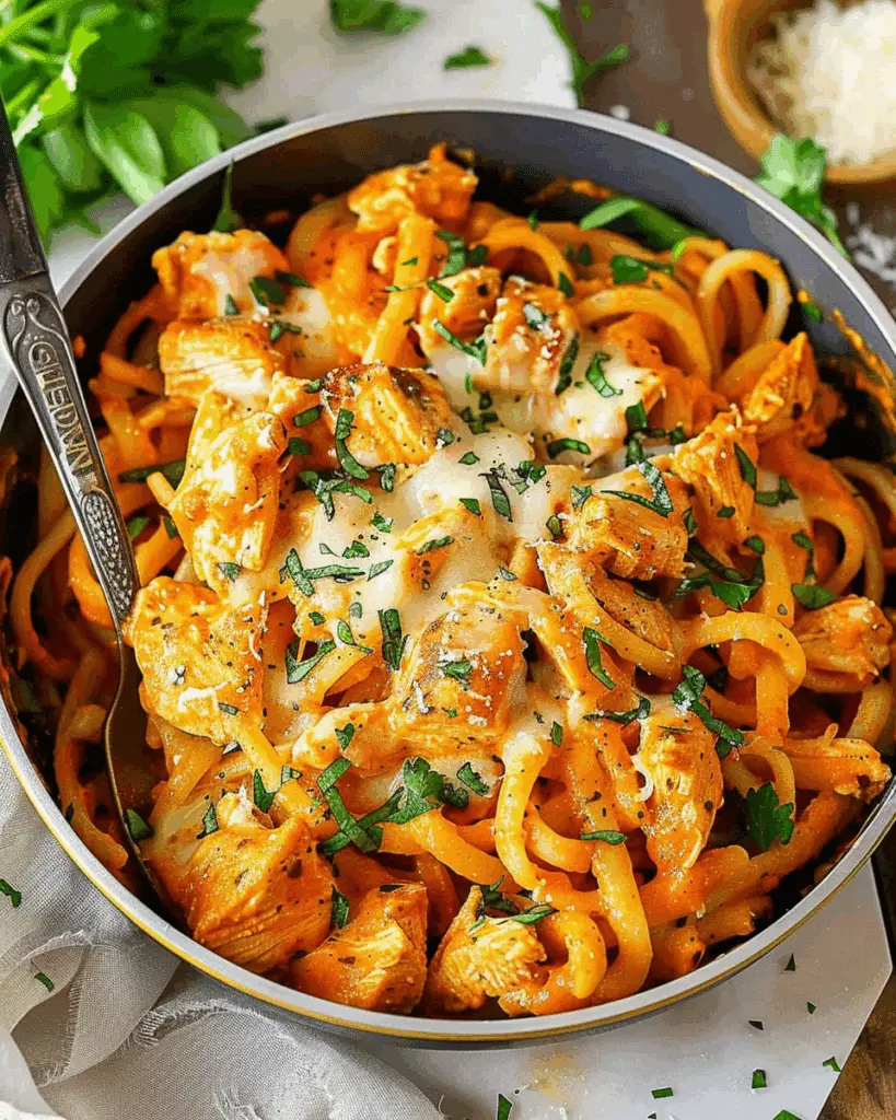 Buffalo Chicken Pasta