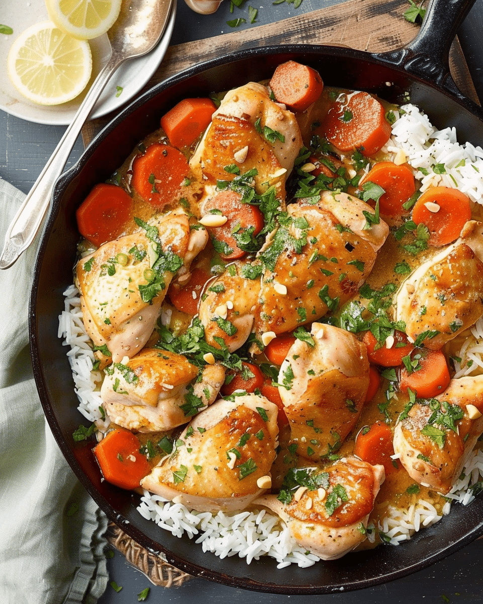 Chicken with Garlic Sauce