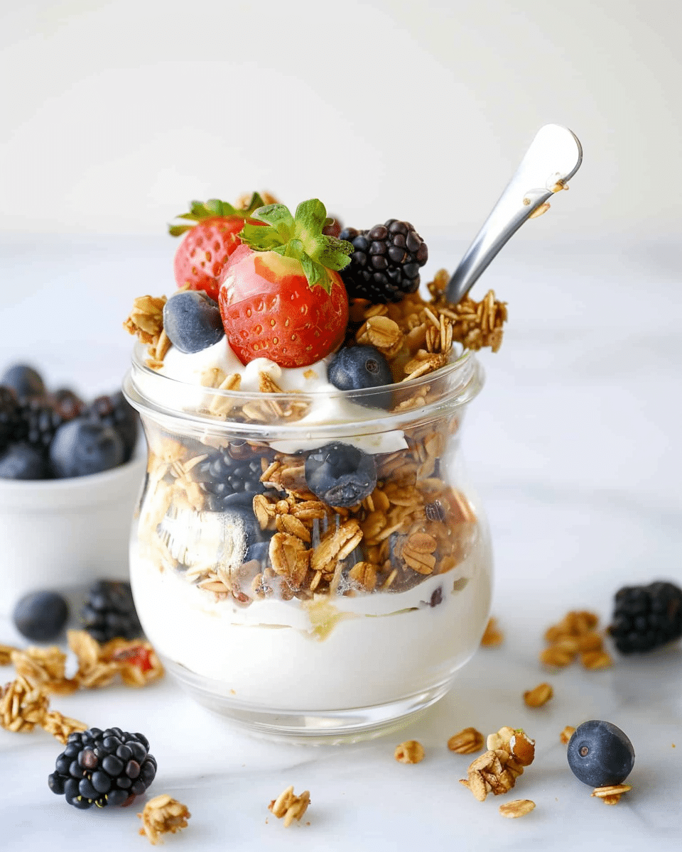 Fruit and Yogurt Parfait