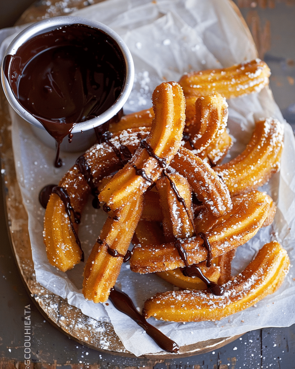 Churros with Chocolate 