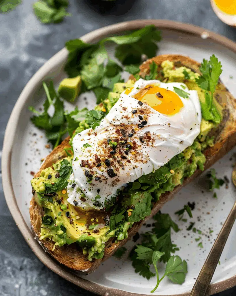 Avocado Toast with Poached Egg