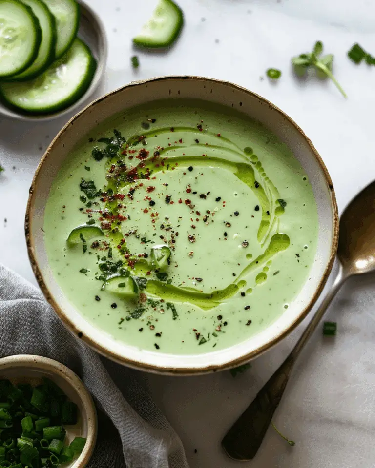 Chilled Cucumber Soup