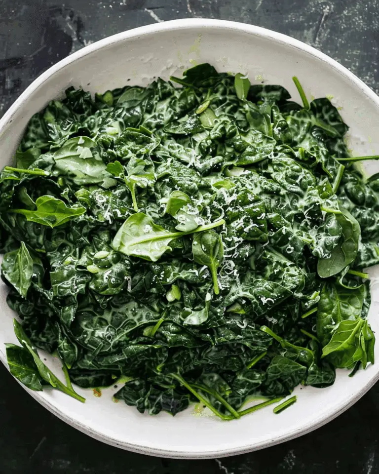 Creamed Spinach