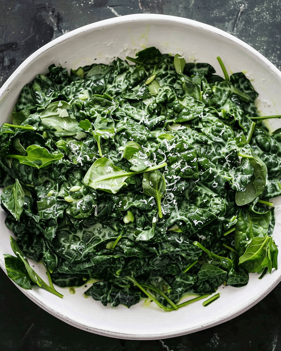 Creamed Spinach