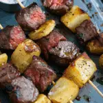 Steak and Frites Skewers