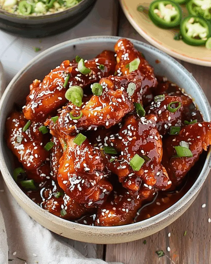 Sweet and Sour Chicken Wings