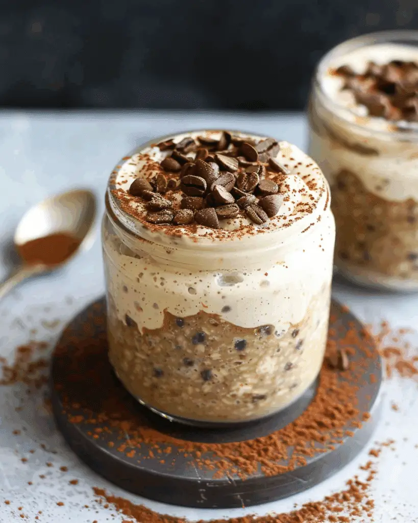 Tiramisu Overnight Oats