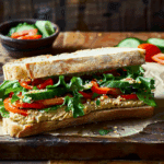 Veggie & Hummus Sandwich
