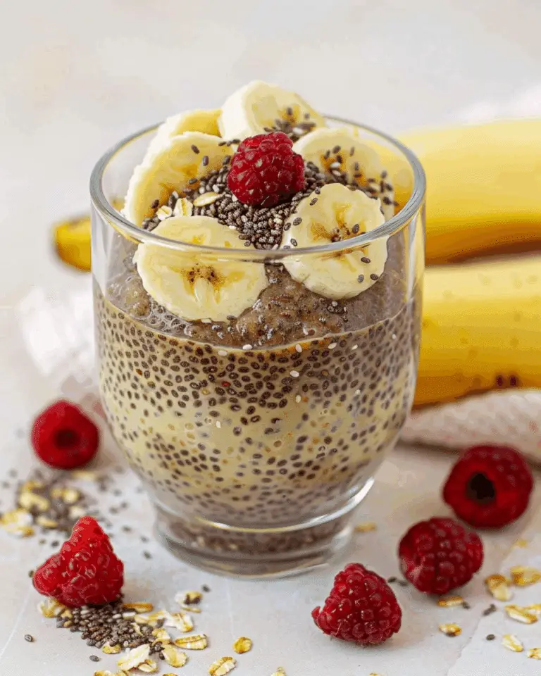 Banana Chia Seed Pudding