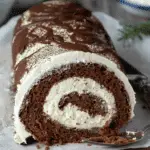 Chocolate Swiss Roll Cake