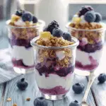 Easy Blueberry Yogurt Parfaits Recipe