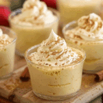 Eggnog Pudding Shots