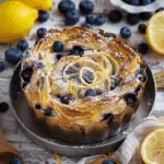 Lemon and Blueberry Soufra