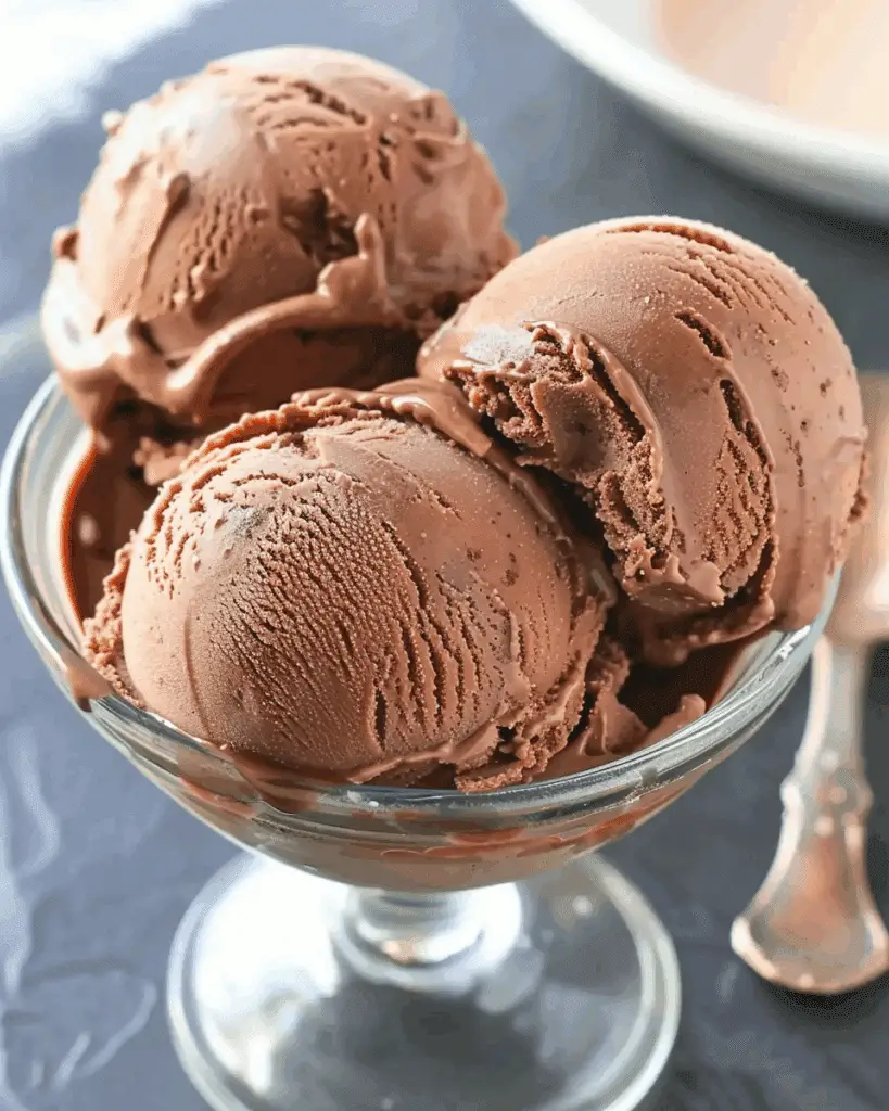 Ninja Creami Chocolate Ice Cream with Pudding Mix