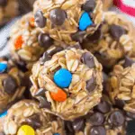 No Bake Monster Cookie Energy Bites