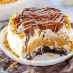 Peanut Butter & Chocolate No-Bake Cake