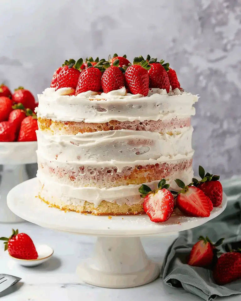 Strawberry Layer Cake