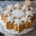 Almond Snowflake Cake