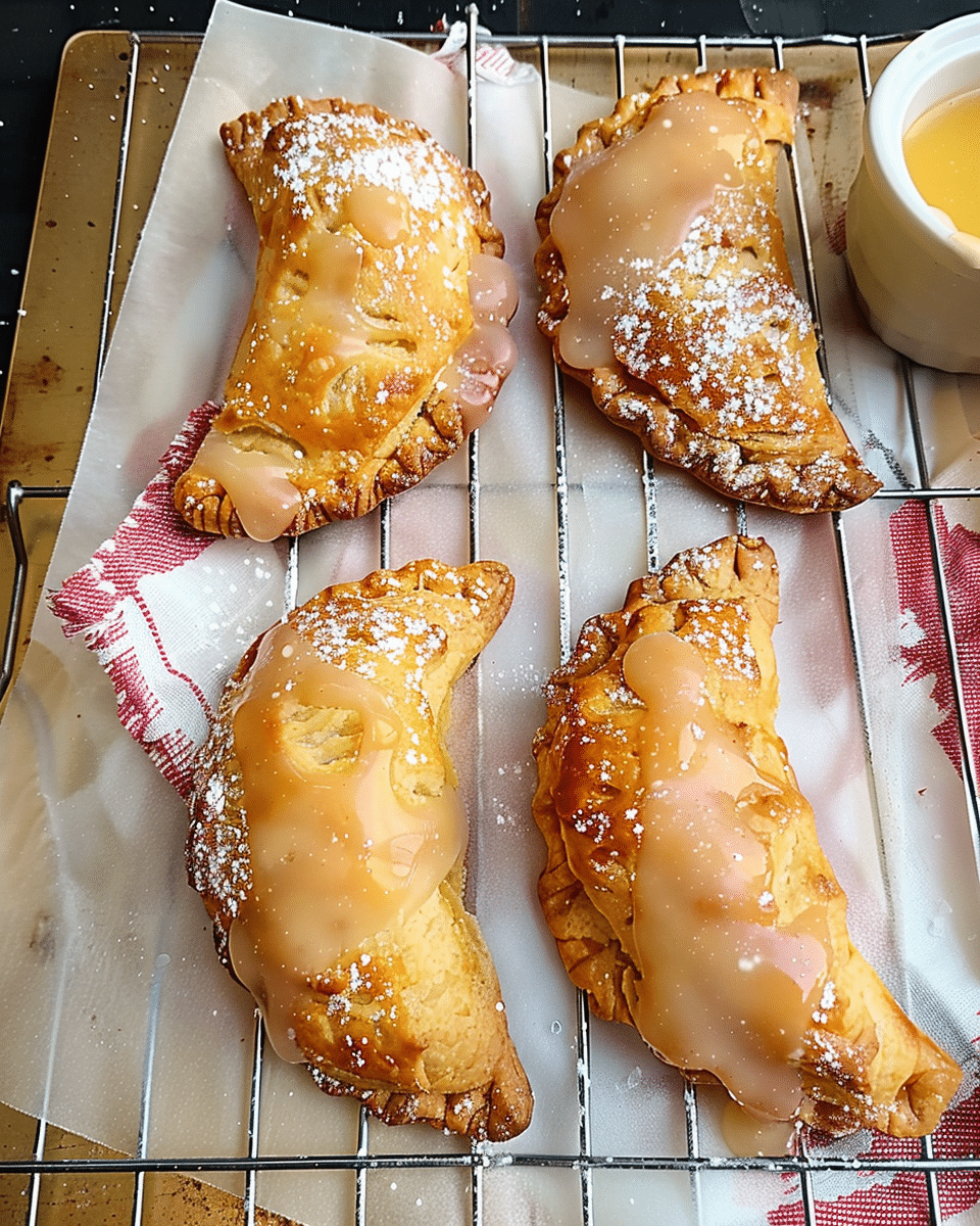 Fried Peach Pies Using Canned Biscuits