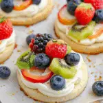 Mini Fruit Pizza Cookies