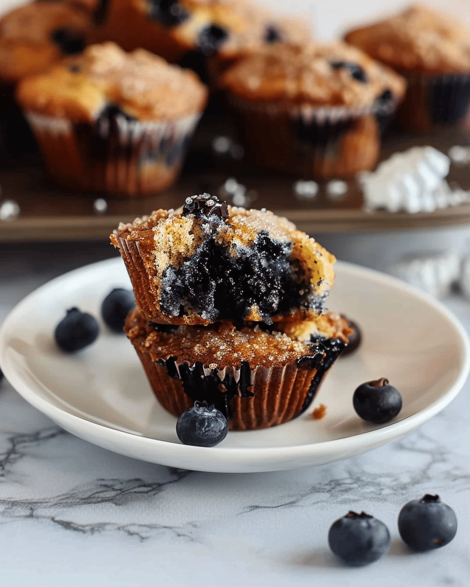 Moist Gluten-Free Blueberry Chocolate Chip Muffins