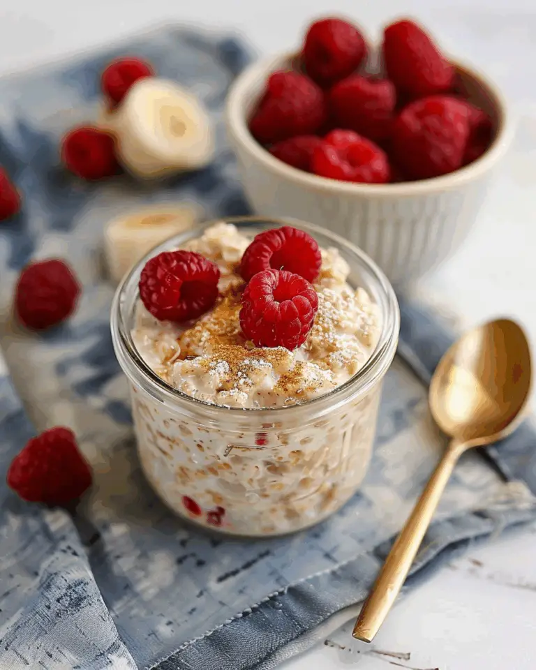 Overnight Vanilla Oats