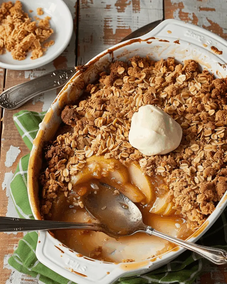 Pear Crisp