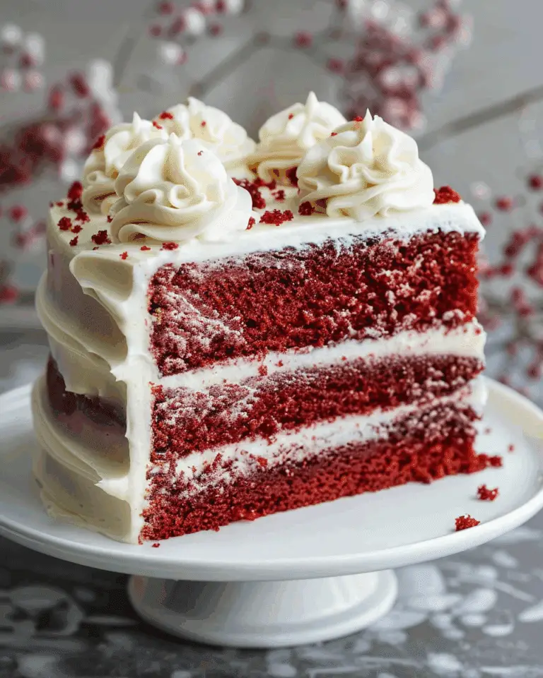 Tasty Red Velvet Cake
