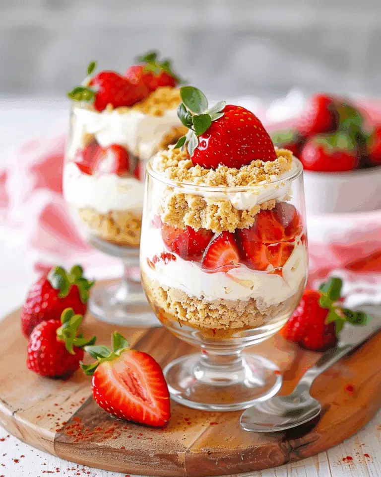 Strawberry Cheesecake Parfaits