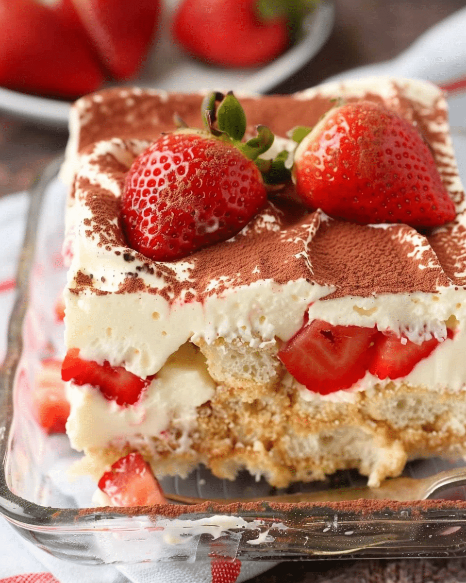 Strawberry Tiramisu