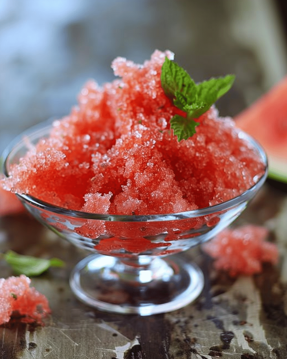 Watermelon Granita