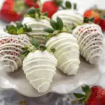 White Chocolate Covered Strawberries