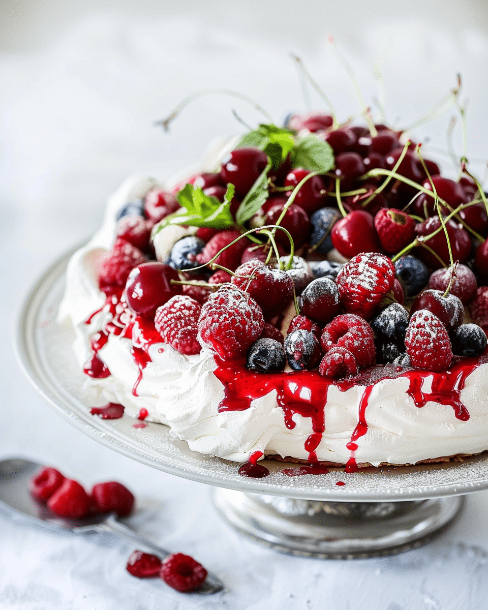 Berry Pavlova