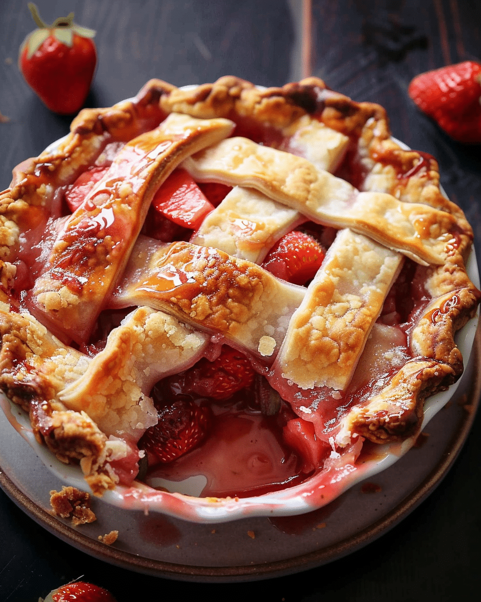 Strawberry Rhubarb Pie