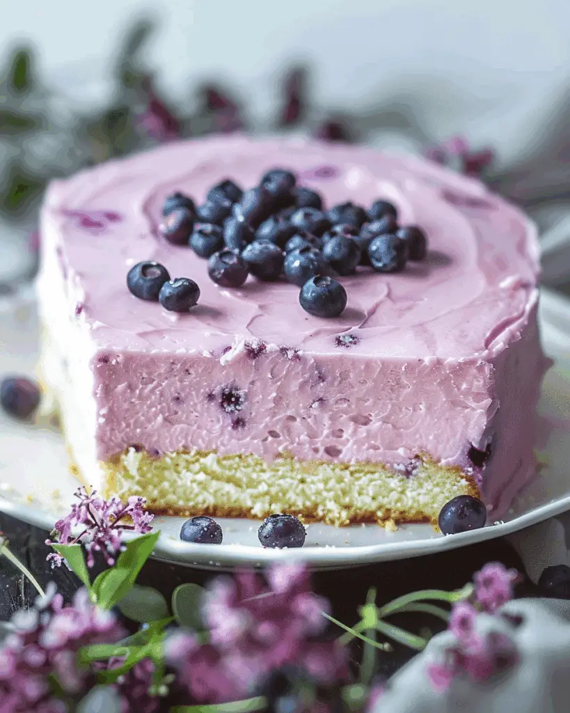 Wild Blueberries Yogurt Cake