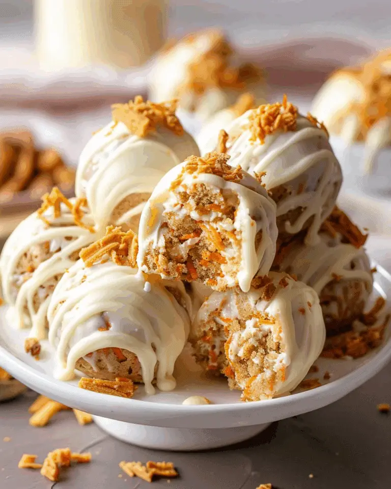 No-Bake Carrot Cake Bites