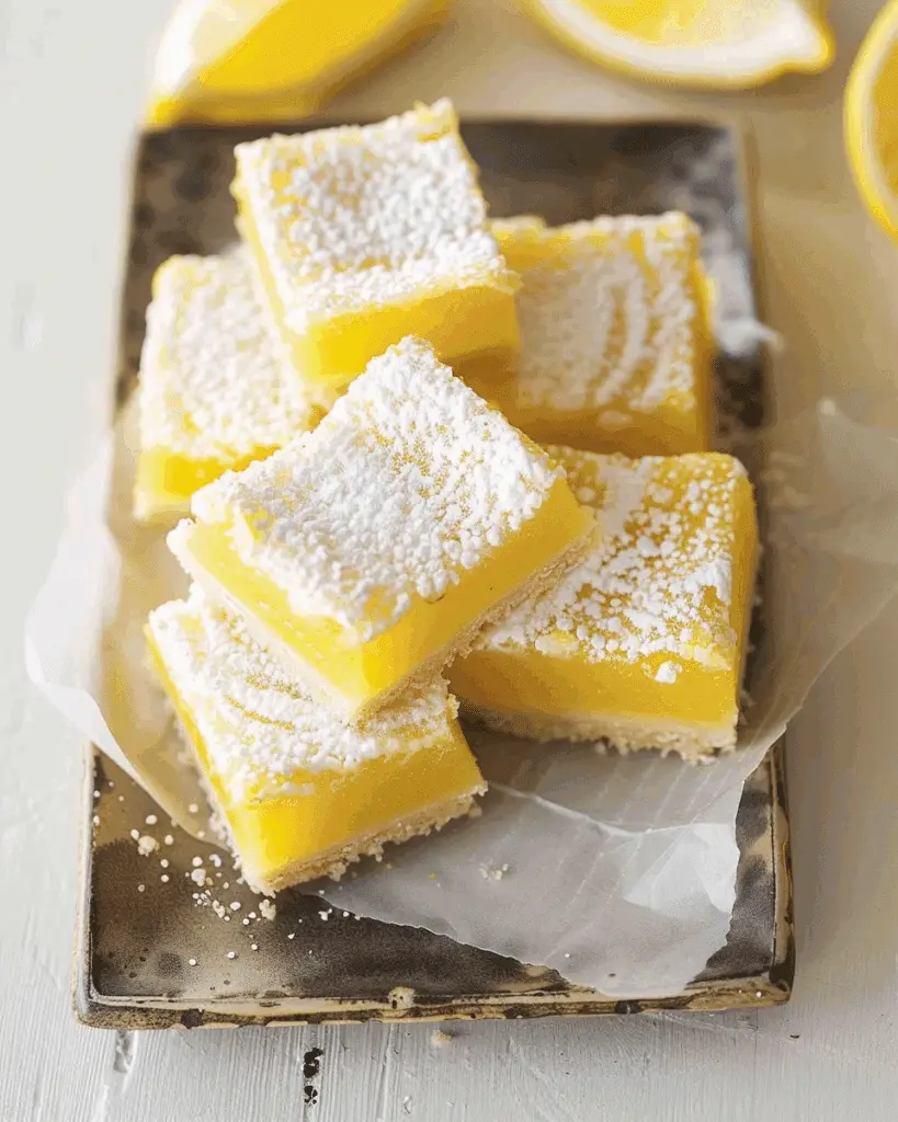 No-Bake Lemon Bars