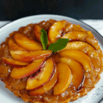 Peach Tarte Tatin