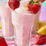 Strawberry Banana Milkshake