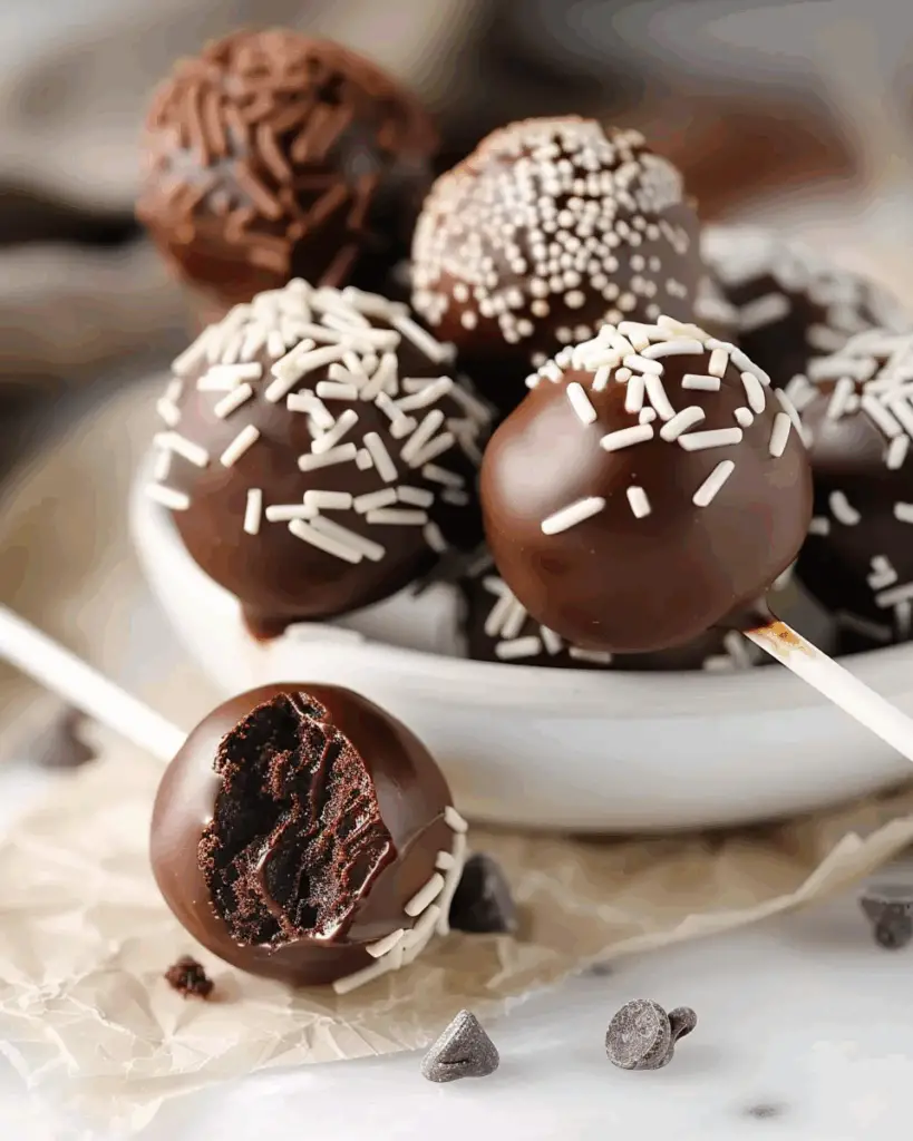Starbucks Chocolate Cake Pops