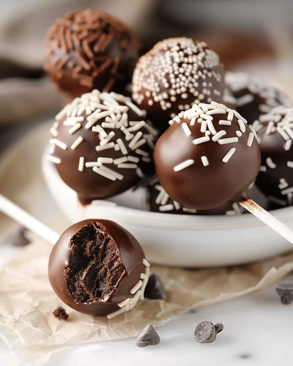 Starbucks Chocolate Cake Pops