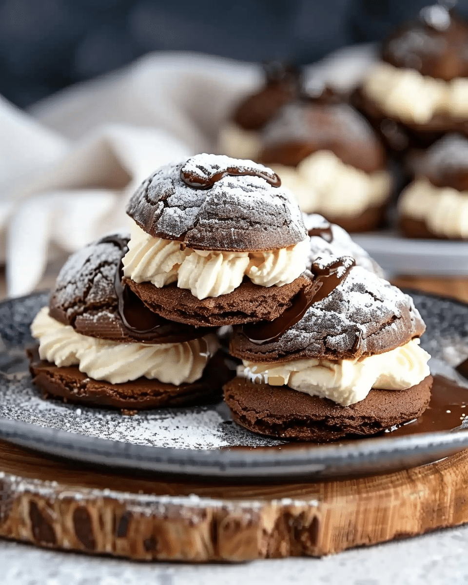 Chocolate Choux Pastry