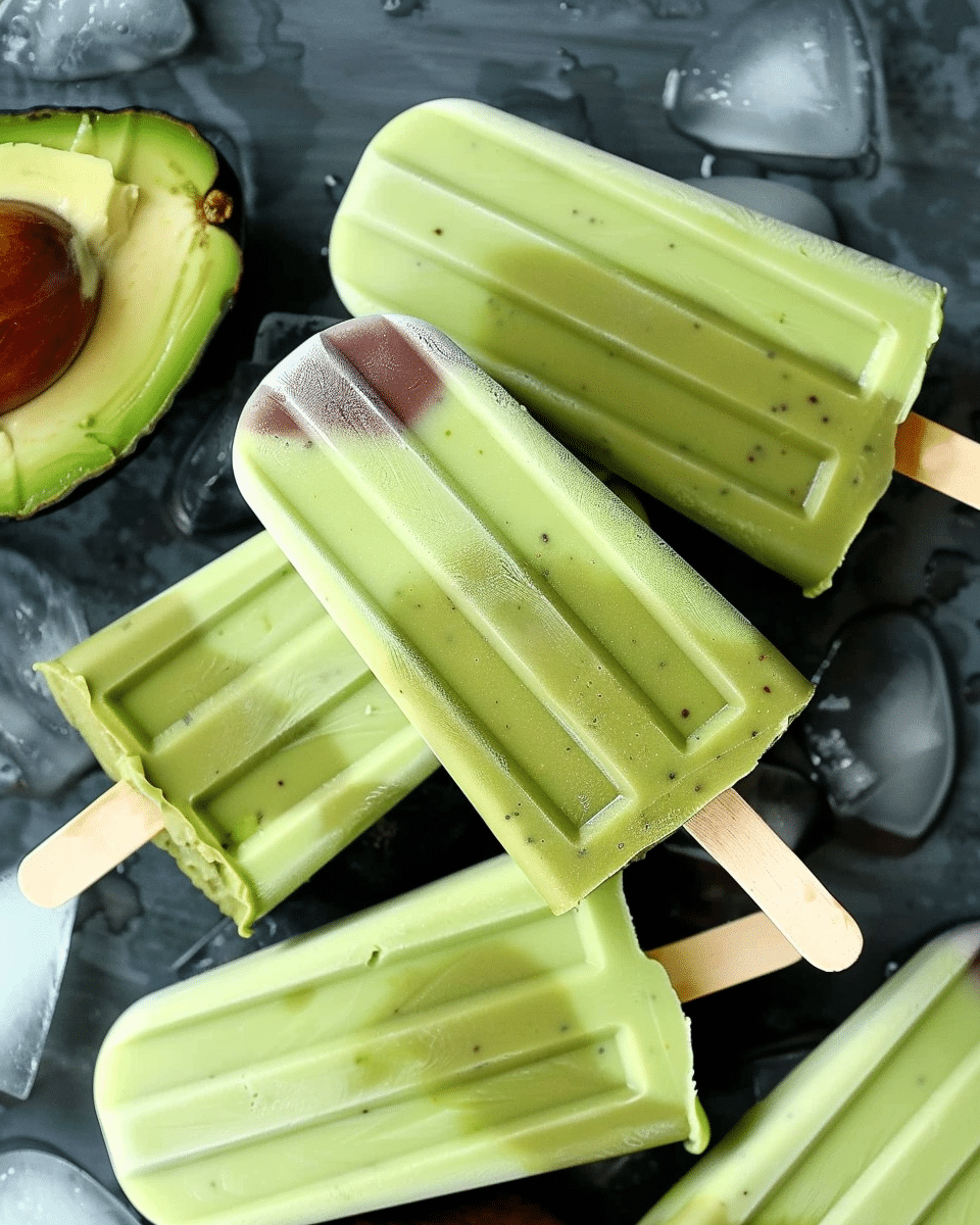 Avocado Popsicles